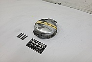 2001 Dodge Viper GTS ACR Gas Cap Assembly BEFORE Chrome-Like Metal Polishing and Buffing Services / Restoration Services