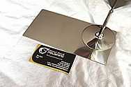 Titanium Metal Martini Glasses AFTER Chrome-Like Metal Polishing and Buffing Services