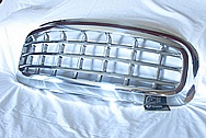 1961 Plymouth Fury Aluminum Grille AFTER Chrome-Like Metal Polishing and Buffing Services