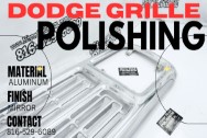 Vintage Dodge Truck Grille AFTER Chrome-Like Metal Polishing - Aluminum Polishing | Finishing Services | Grille Polishing Services