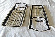 1964 Pontiac GTO Aluminum Grille AFTER Chrome-Like Metal Polishing - Aluminum Polishing