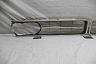 1964 Pontiac GTO Aluminum Grille BEFORE Chrome-Like Metal Polishing - Aluminum Polishing