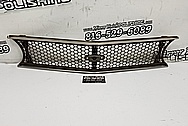 1976 Toyota Celica GT Steel Grille BEFORE Chrome-Like Metal Polishing and Buffing Services - Steel Polishing Service - Grille Polishing 