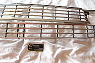 1968 Chevy Impala Front Grilles BEFORE Chrome-Like Metal Polishing and Buffing Services / Restoration Services / Custom Painting Services 