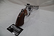 1965 Colt Python .357 Magnum Stainless Steel Revolver / Gun AFTER Chrome-Like Metal Polishing and Buffing Services - Stainless Steel Polishing Services