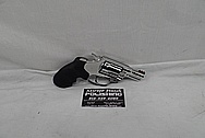 Steel Colt Revolver Handgun AFTER Chrome-Like Metal Polishing and Buffing Services / Restoration Services - Steel Gun Polishing Services