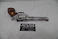 Stainless Steel Colt Python Revolver AFTER Chrome-Like Metal Polishing and Buffing Services / Restoration Services - Steel Gun Polishing Services