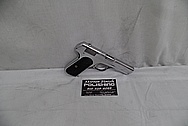 Colt Stainless Steel 1911 Slide Action Gun AFTER Chrome-Like Metal Polishing and Buffing Services - Stainless Steel Polishing Services