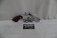 Colt Stainless Steel Revolver Gun AFTER Chrome-Like Metal Polishing and Buffing Services - Stainless Steel Polishing Services