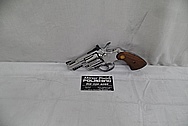 Colt Stainless Steel Revolver Gun AFTER Chrome-Like Metal Polishing and Buffing Services - Stainless Steel Polishing Services