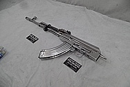 Steel AK-47 Parts AFTER Chrome-Like Metal Polishing and Buffing Services / Restoration Services - Steel Polishing Services