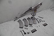 Steel AK-47 Parts AFTER Chrome-Like Metal Polishing and Buffing Services / Restoration Services - Steel Polishing Services