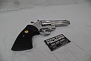 Colt Python .357 Stainless Steel Gun Parts AFTER Chrome-Like Metal Polishing and Buffing Services / Restoration Services - Stainless Steel Polishing Services