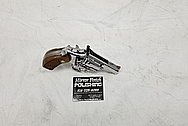 S&W Smith and Wesson Stainless Steel .357 Magnum Revolver AFTER Chrome-Like Metal Polishing and Buffing Services - Steel Polishing - Gun Polishing