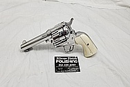 Ruger New Vaquero Stainless Steel .45 Caliber Revolver AFTER Chrome-Like Metal Polishing and Buffing Services - Stainless Steel Polishing