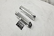 AR15 .308 Aluminum Gun Parts AFTER Chrome-Like Metal Polishing - Aluminum Polishing - Gun Polishing