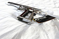 Magnum Research DE 44 Mag Stainless Steel Gun Frame, Slide, Barrel, Sights, Safeties, Slide Stop, Hammer, Take Down Release, Magazine Catch, Pins and Screws AFTER Chrome-Like Metal Polishing and Buffing Services