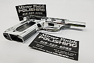 Aluminum Gun Frame AFTER Chrome-Like Metal Polishing - Aluminum Polishing