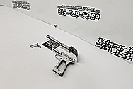Stainless Steel Slide Action Gun Parts AFTER Chrome-Like Metal Polishing - Stainless Steel Polishing