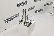 AR-15 Aluminum Machined Gun Parts AFTER Chrome-Like Metal Polishing - Aluminum Polishing