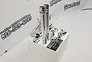 AR-15 Aluminum Machined Gun Parts AFTER Chrome-Like Metal Polishing - Aluminum Polishing