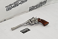 Smith and Wesson .44 Magnum Stainlesss Steel Gun Parts AFTER Chrome-Like Metal Polishing - Stainless Steel Polishing