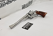 Smith and Wesson .44 Magnum Stainlesss Steel Gun Parts AFTER Chrome-Like Metal Polishing - Stainless Steel Polishing