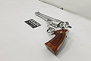 Smith and Wesson .44 Magnum Stainlesss Steel Gun Parts AFTER Chrome-Like Metal Polishing - Stainless Steel Polishing