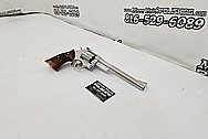 Smith and Wesson .44 Magnum Stainlesss Steel Gun Parts AFTER Chrome-Like Metal Polishing - Stainless Steel Polishing