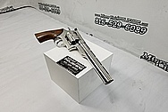 Dan and Wesson .468 Stainlesss Steel Gun AFTER Chrome-Like Metal Polishing - Stainless Steel Polishing