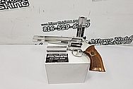 Dan & Wesson .357 Magnum Revolver AFTER Chrome-Like Metal Polishing and Buffing Services / Restoration Services