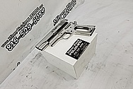 Colt MKIV Semi-Auto Steel Handgun AFTER Chrome-Like Metal Polishing and Buffing Services / Restoration Services - Steel Polishing 