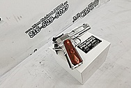 Springfield Armory Trophy Match Semi-Auto Steel .45 Auto Handgun AFTER Chrome-Like Metal Polishing and Buffing Services / Restoration Services - Steel Polishing