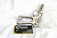 Colt 1911 Stainless Steel Rail Gun AFTER Chrome-Like Metal Polishing and Buffing Services / Restoration Services 