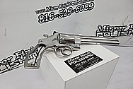 2nd From This Customer Smith & Wesson 629 Classic 44 Magnum Stainless Steel Gun AFTER Chrome-Like Metal Polishing - Stainless Steel Polishing Services - Gun Polishing