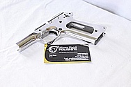 Colt 1911 Stainless Steel Frame and Slide AFTER Chrome-Like Metal Polishing and Buffing Services / Restoration Services