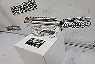 Aluminum AR-15 Upper and Lower Receiver AFTER Chrome-Like Metal Polishing and Buffing Services - Aluminum Polishing Services - Gun Polishing