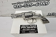 Stainless Steel Colt King Cobra Gun / Revolver AFTER Chrome-Like Metal Polishing and Buffing Services / Restoration Services - Stainless Steel Polishing