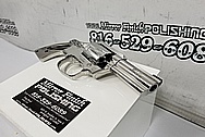 Stainless Steel Colt King Cobra Gun / Revolver AFTER Chrome-Like Metal Polishing and Buffing Services / Restoration Services - Stainless Steel Polishing