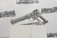 Sig Sauer P365 Stainless Steel Gun Slide AFTER Chrome-Like Metal Polishing and Buffing Services / Restoration Services - Stainless Steel Polishing