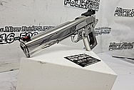 Sig Sauer P365 Stainless Steel Gun Slide AFTER Chrome-Like Metal Polishing and Buffing Services / Restoration Services - Stainless Steel Polishing