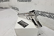 Sig Sauer P365 Stainless Steel Gun Slide AFTER Chrome-Like Metal Polishing and Buffing Services / Restoration Services - Stainless Steel Polishing