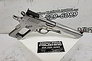 Sig Sauer P365 Stainless Steel Gun Slide AFTER Chrome-Like Metal Polishing and Buffing Services / Restoration Services - Stainless Steel Polishing