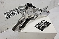 Sig Sauer P365 Stainless Steel Gun Slide AFTER Chrome-Like Metal Polishing and Buffing Services / Restoration Services - Stainless Steel Polishing