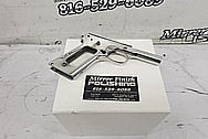 Zig M1 1911 Stainless Steel Gun Frame and Barrel AFTER Chrome-Like Metal Polishing and Buffing Services / Restoration Services - Stainless Steel Polishing - Gun Polishing 