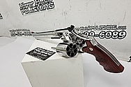 S&W - Smith & Wesson .44 Magnum Revolver AFTER Chrome-Like Metal Polishing and Buffing Services / Restoration Services