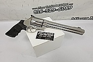 Smith and Wesson S&W 500 Magnum Revolver Gun AFTER Chrome-Like Metal Polishing and Buffing Services - Stainless Steel Polishing - Gun Polishing