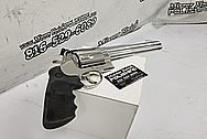 Smith and Wesson S&W 500 Magnum Revolver Gun AFTER Chrome-Like Metal Polishing and Buffing Services - Stainless Steel Polishing - Gun Polishing