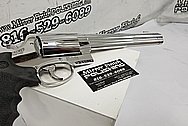 Smith and Wesson S&W 500 Magnum Revolver Gun AFTER Chrome-Like Metal Polishing and Buffing Services - Stainless Steel Polishing - Gun Polishing