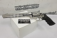 Smith and Wesson S&W 500 Magnum Revolver Gun AFTER Chrome-Like Metal Polishing and Buffing Services - Stainless Steel Polishing - Gun Polishing